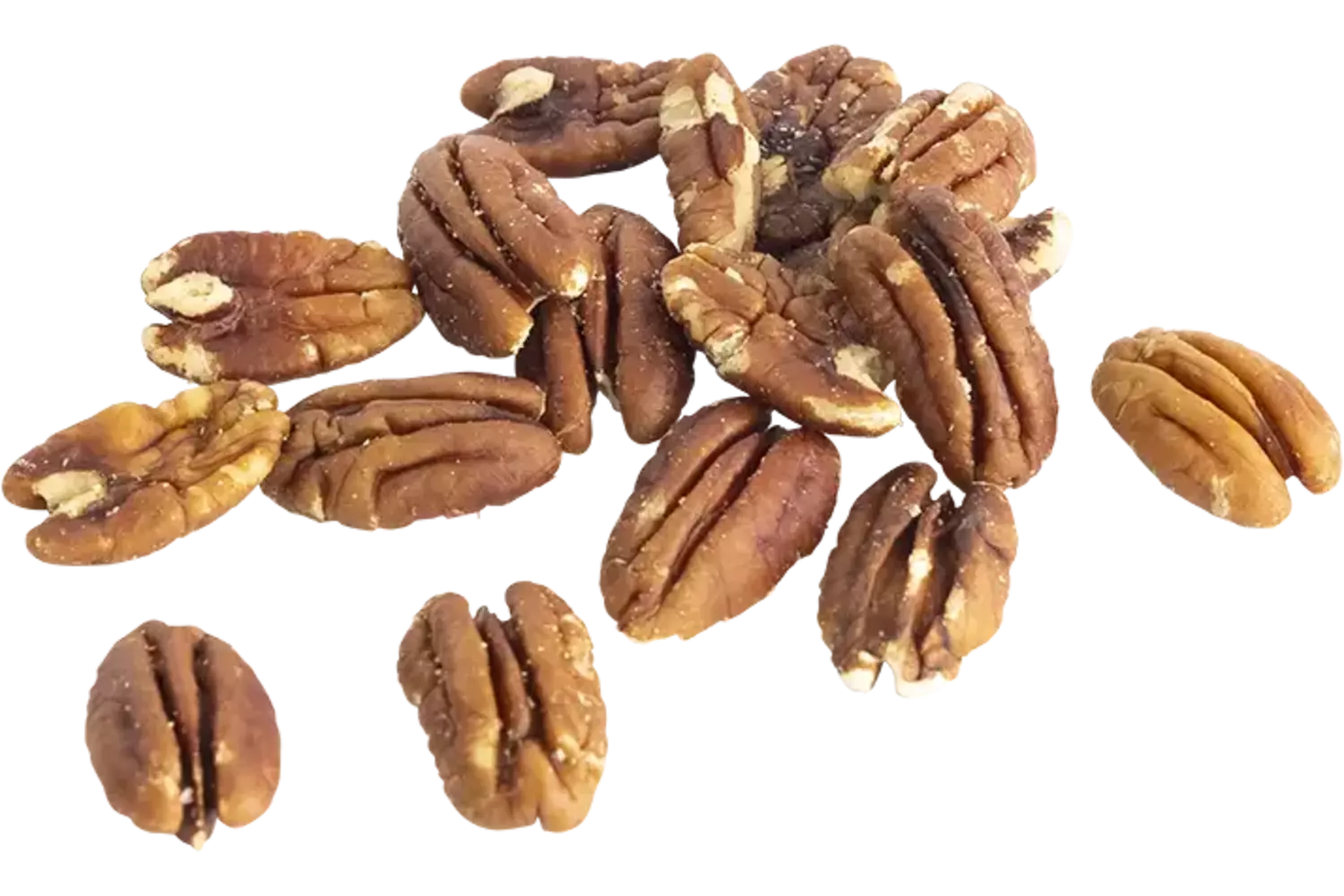 Pecannoten gebrand ongezouten 800gr stuk 1